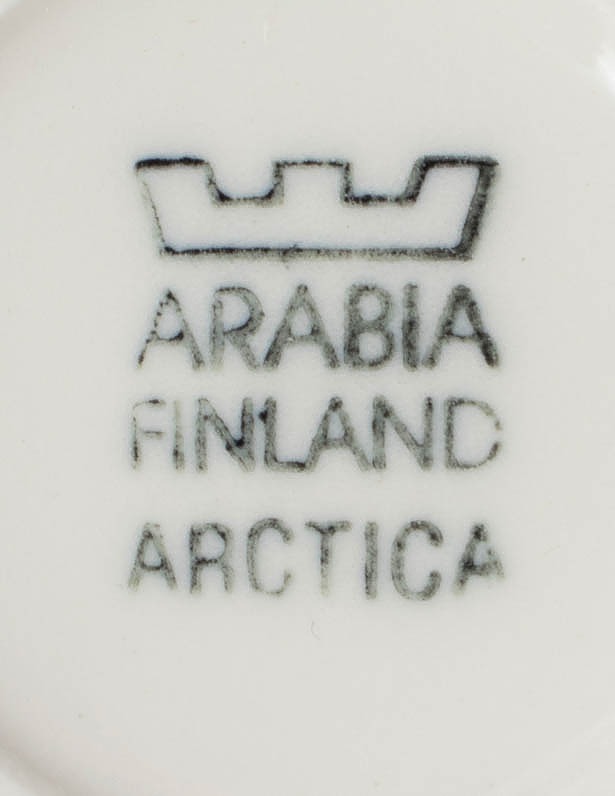 Arabia Arctica : Kahvikupit ja kahvilautaset, 10 kpl - Mukit ja kahvikupit - 10105568856 - 2