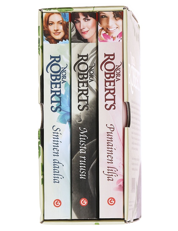 Nora Roberts kokoelma: Punainen lilja, Musta ruusu, Sininen daalia - Nora Roberts - Romaanit ja novellit - 10105568871 - 0