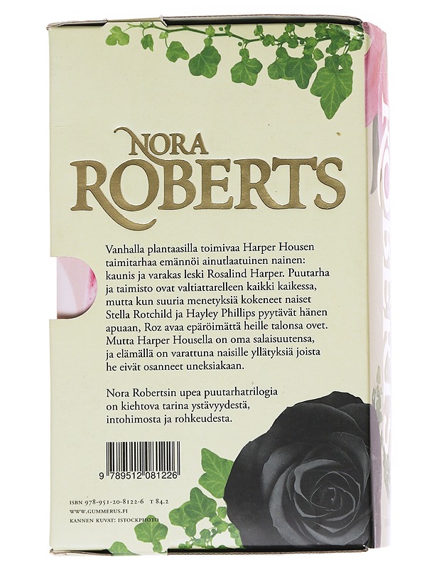 Nora Roberts kokoelma: Punainen lilja, Musta ruusu, Sininen daalia - Nora Roberts - Romaanit ja novellit - 10105568871 - 3