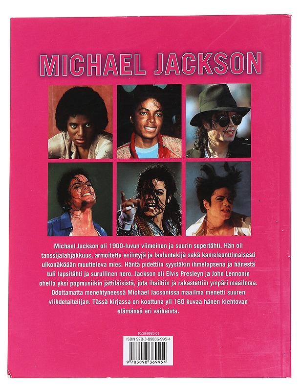 Popin kuningas Michael Jackson : elämä kuvina - El Abbassi, Anna - Elämäkerrat ja muistelmat - 10105568866 - 1
