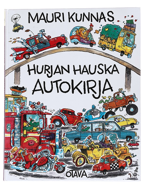 Hurjan hauska autokirja - Kunnas, Mauri - Lastenkirjat - 10105568880 - 0