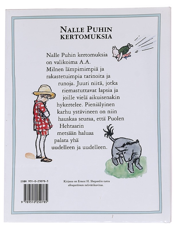 Nalle Puhin kertomuksia: Rakastetuimmat kertomukset ja runot - Milne, A. A. - Lastenkirjat - 10105568890 - 1