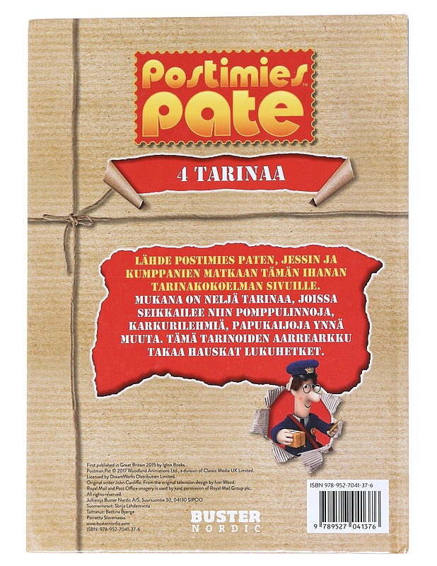 Postimies Pate : 4 tarinaa - John Cunliffe - Lastenkirjat - 10105568894 - 1