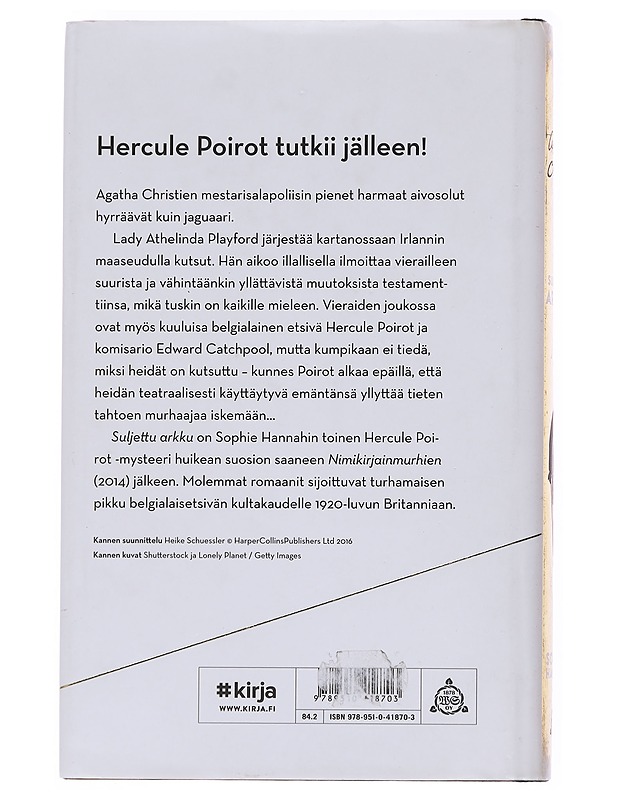 Suljettu arkku / uusi Hercule Poirot -mysteeri - Hannah, Sophie - Romaanit ja novellit - 10105568908 - 1