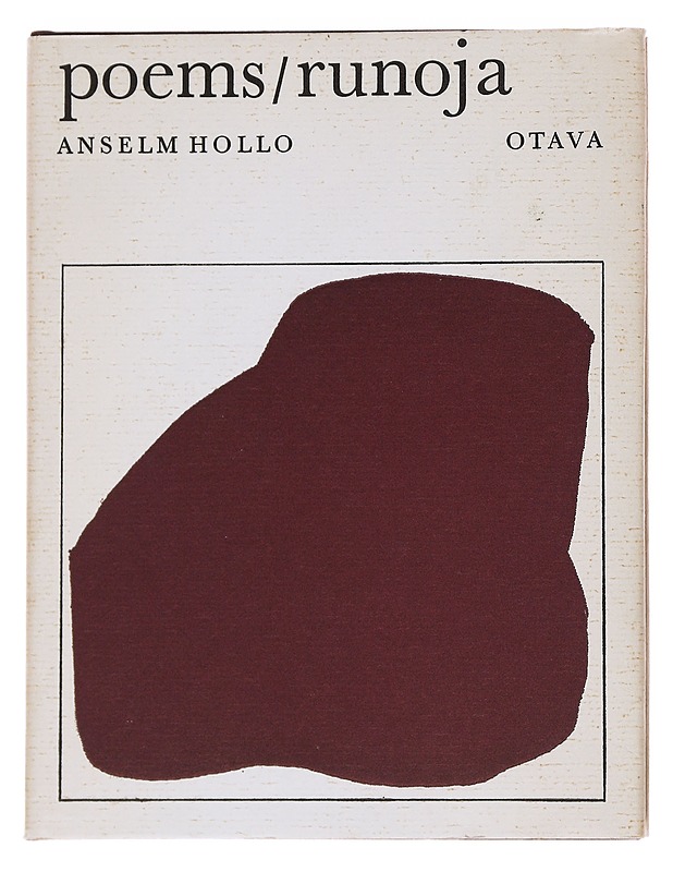 Poems/runoja - Anselm Hollo - Runot ja näytelmät - 10105568920 - 0