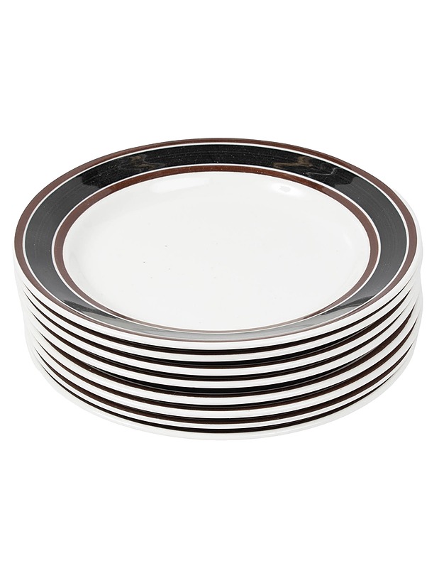 GUSTAVSBERG Terra leipälautanen, 8 kpl - Lautaset ja kulhot - 10105568944 - 0