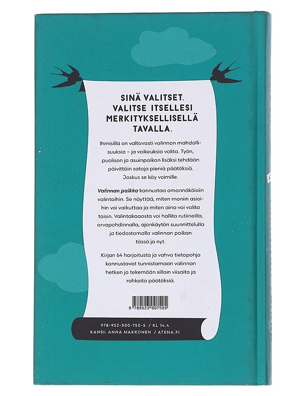 Valinnan paikka : näin teet parempia päätöksiä - Satu Pihlaja - Tietokirjat ja oppaat - 10105568993 - 1
