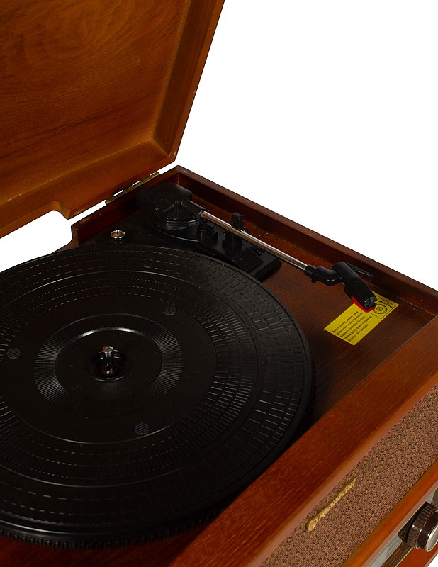 ROADSTAR HIF-1937TUMPK AM/FM CD/LP/C/USB retrostereovastaanotin - Viihde-elektroniikka - 10105569004 - 4