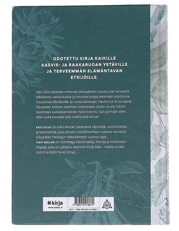 Satu Silvo & Silvoplee : elinvoimaa kasvisruoasta - Silvo, Satu - Ruokakirjat - 10105569028 - 1