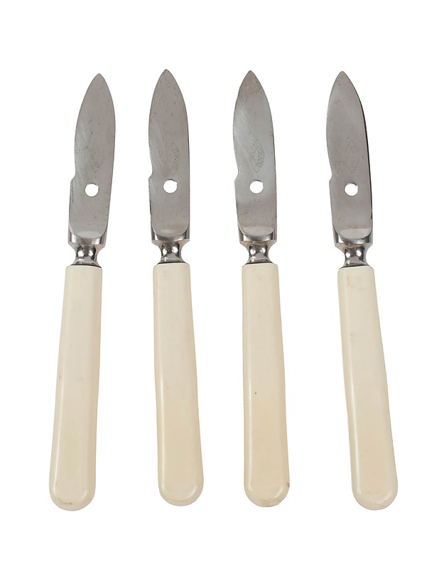 Fiskars valkoiset rapuveitset, 4 kpl - Muut astiat - 10105569051 - 1