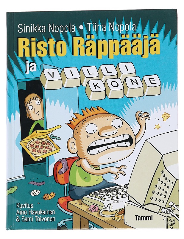 Risto Räppääjä ja villi kone - Nopola, Sinikka - Lastenkirjat - 10105569064 - 0