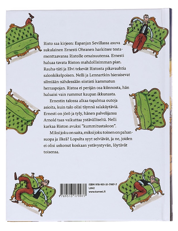 Risto Räppääjä ja Sevillan saituri - Sinikka & Tiina Nopola - Lastenkirjat - 10105569068 - 1