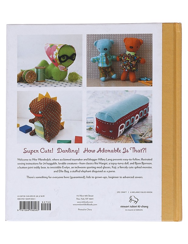 Wee wonderfuls / 24 dolls to sew and love - Lang, Hillary - Tietokirjat ja oppaat - 10105569099 - 1