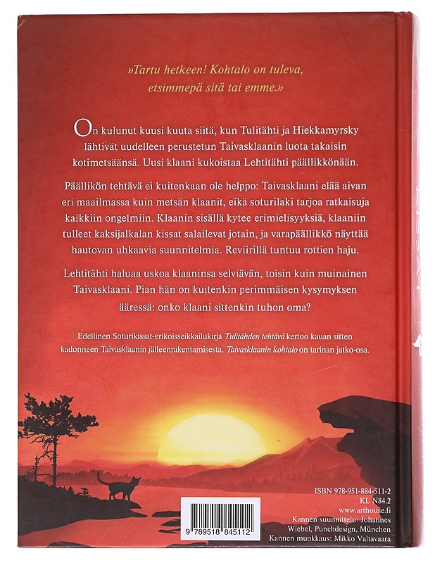 Soturikissat: Taivasklaanin kohtalo - Erin Hunter - Nuorten kirjat - 10105569154 - 1