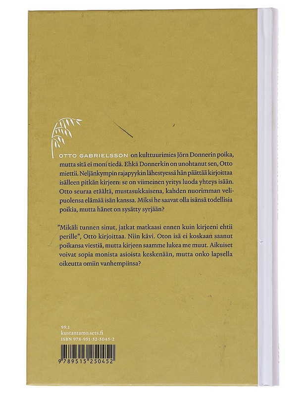 Rikkaruoho: viimeinen kirje isälle - Gabrielsson, Otto - Elämäkerrat ja muistelmat - 10105569188 - 1