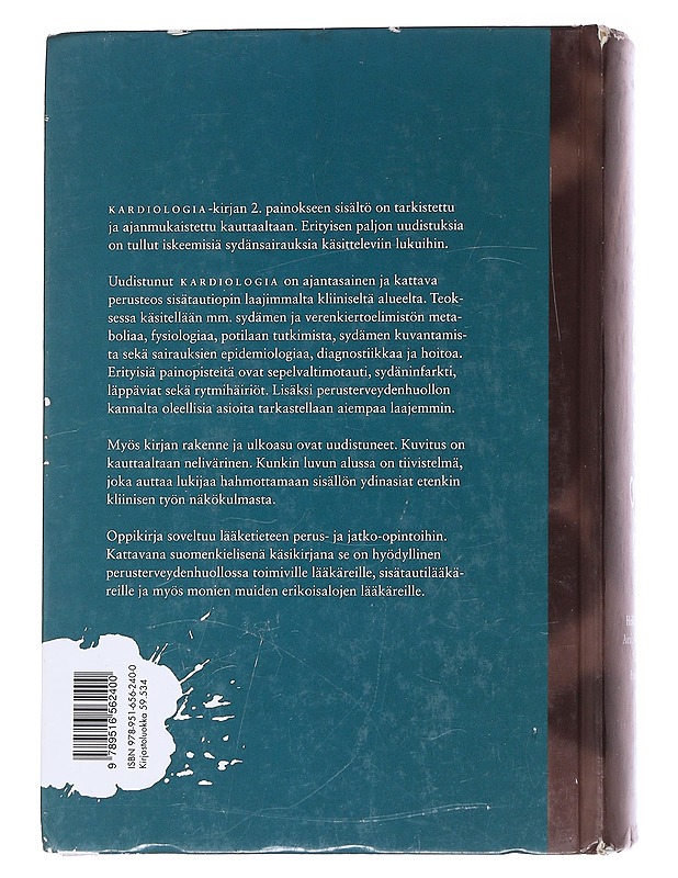 Kardiologia - Tietokirjat ja oppaat - 10105569202 - 1