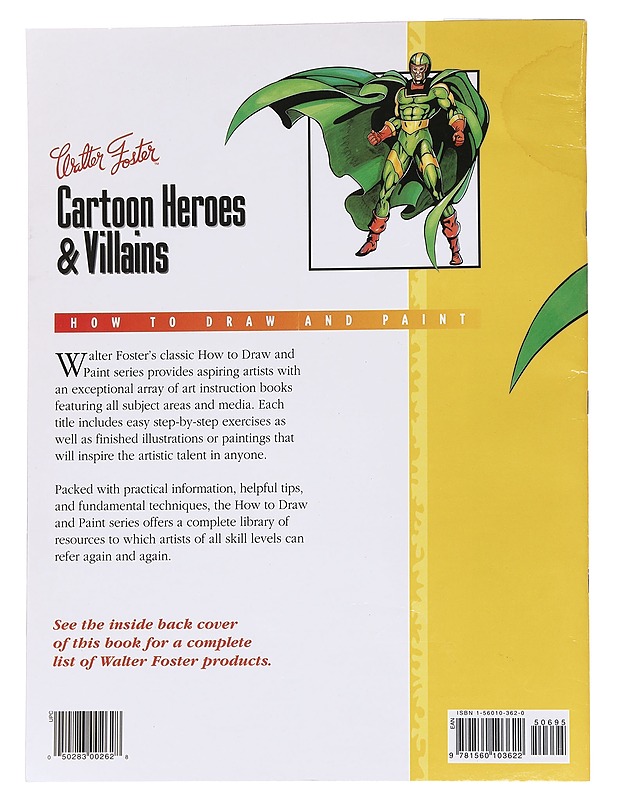 Cartoon heroes & villains - Tavonatti, Mia - Harrastekirjat - 10105569213 - 1