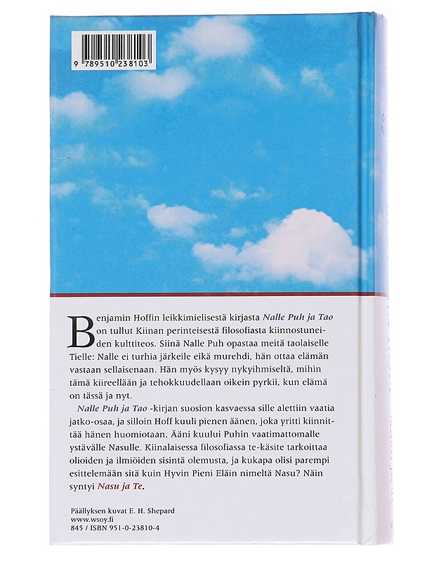 Nalle Puh ja Tao / Nasu ja Te - Benjamin Hoff, - Romaanit ja novellit - 10105569244 - 1