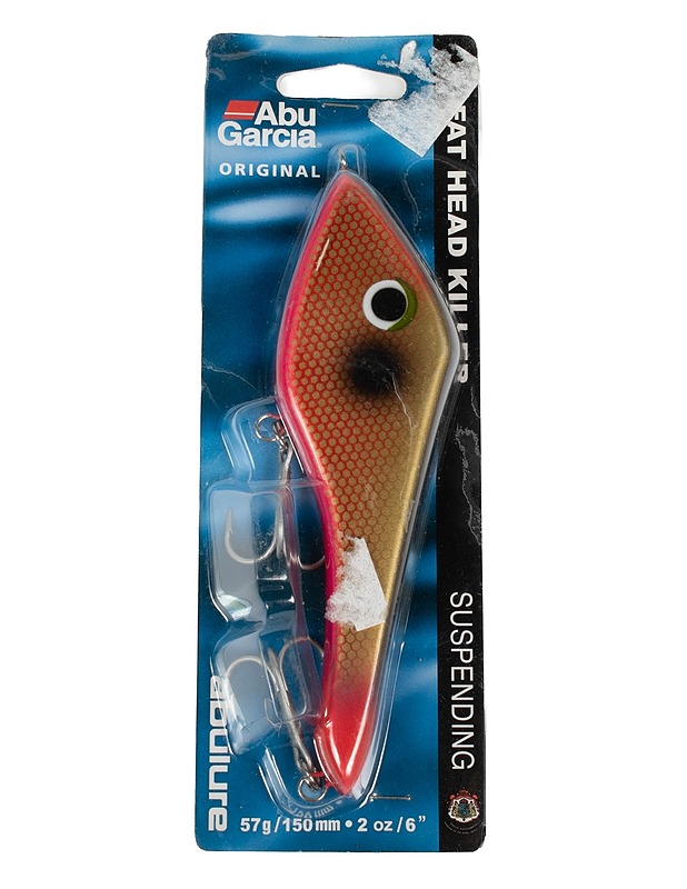 ABU GARCIA Original Abulure Fat Head Killer Red Belly 57g, 155mm -uistin - Kalastus - 10105569292 - 0