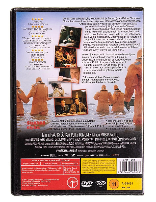 Lapsia ja aikusia : kuinka niitä tehdään? - DVD - DVD-elokuvat - 10105569335 - 1