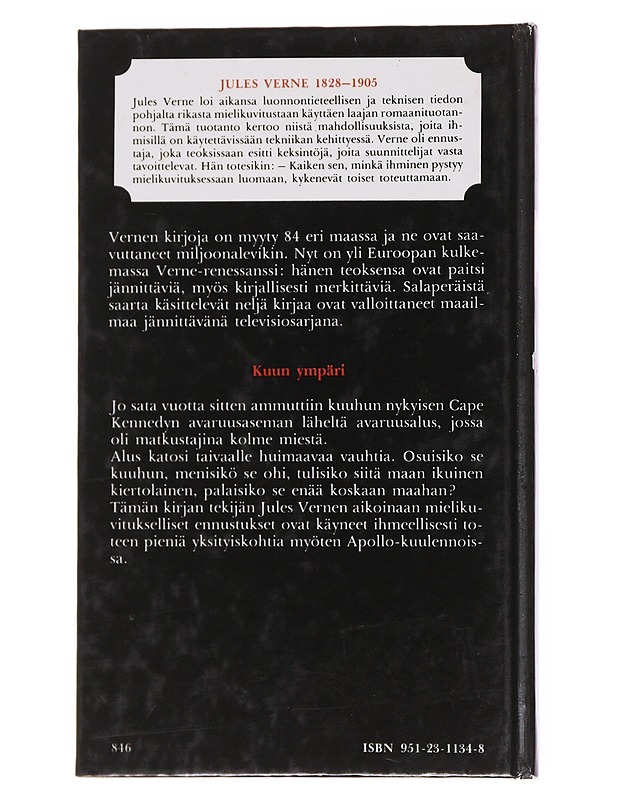 Kuun ympäri - Verne, Jules - Fantasia- ja scifi - 10105569391 - 1