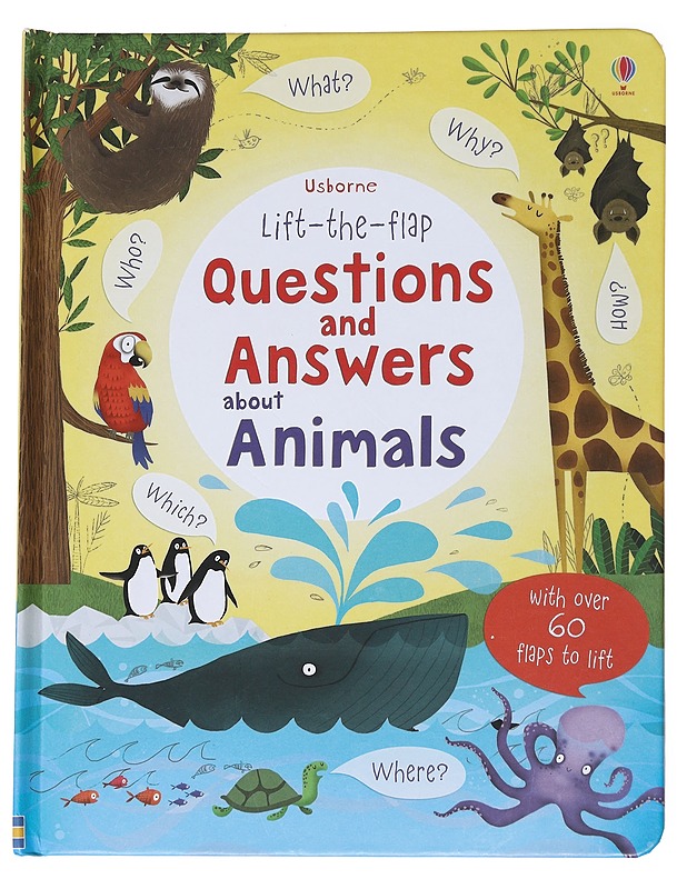 Lift-the-flap questions and answers about animals - Daynes, Katie - Lastenkirjat - 10105569403 - 0
