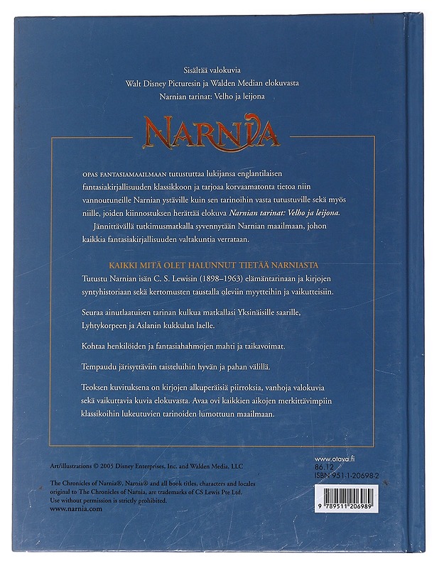 Narnia opas fantasiamaailmaan - E. J. Kirk - Lastenkirjat - 10105569500 - 1