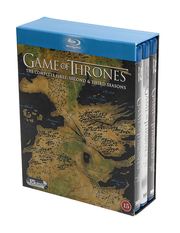 Game of Thrones (kaudet 1-3) - Blu-ray - Blu-ray-levyt - 10105569526 - 0