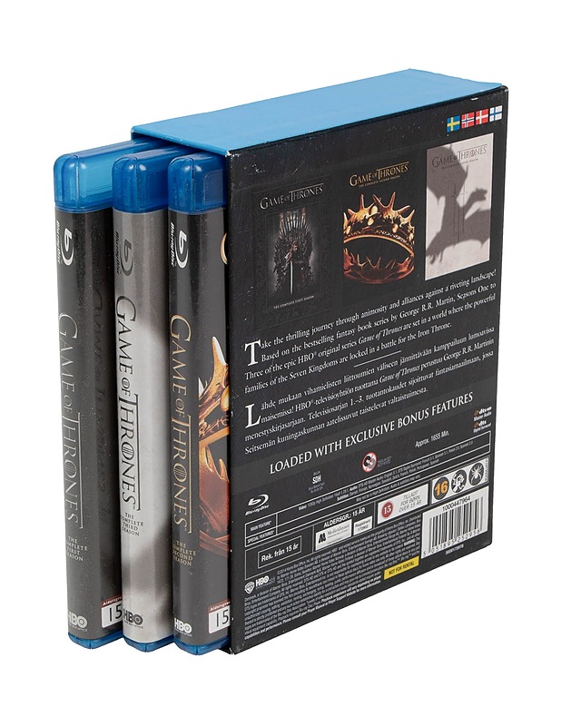 Game of Thrones (kaudet 1-3) - Blu-ray - Blu-ray-levyt - 10105569526 - 1