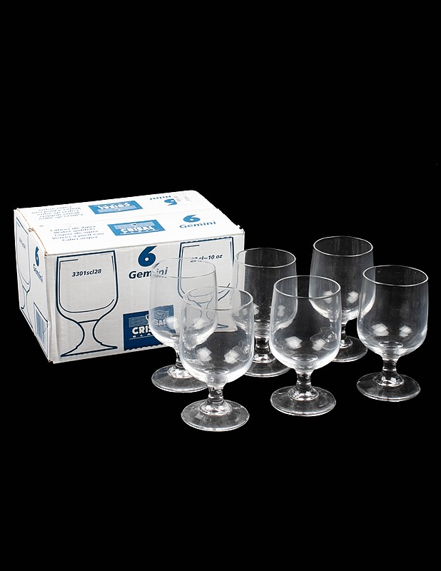 CRISAL Gemini juomalasit, 6 kpl - Lasit - 10105569519 - 0