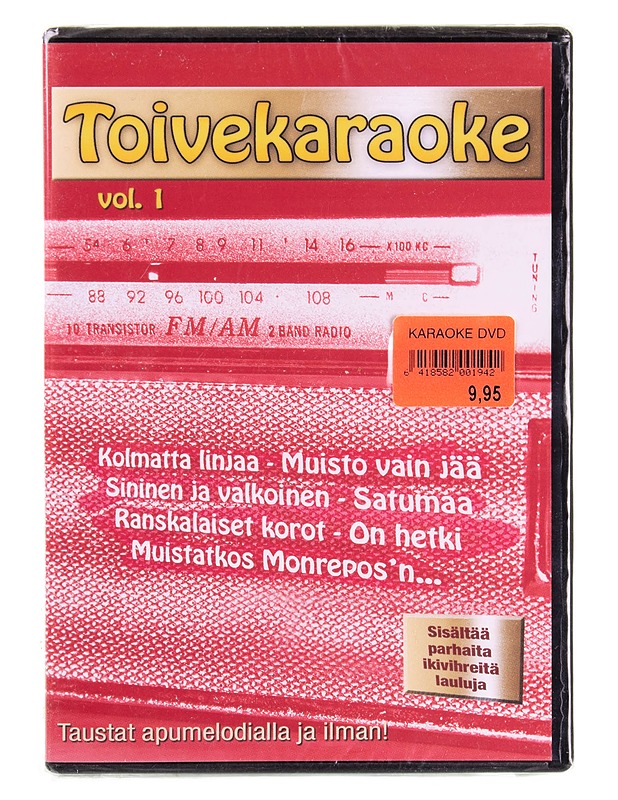 Toivekaraoke : Vol. 1 - DVD - DVD-elokuvat - 10105569544 - 0