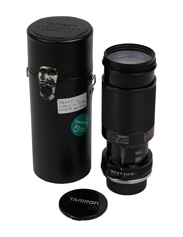 TAMRON  03A Adaptall 2 80-210mm/f3.8-4  CF TELE MACRO BBAR MC objektiivi - Muu elektroniikka - 10105569558 - 0