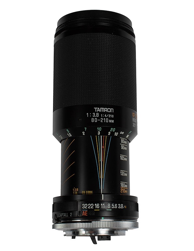 TAMRON  03A Adaptall 2 80-210mm/f3.8-4  CF TELE MACRO BBAR MC objektiivi - Muu elektroniikka - 10105569558 - 3