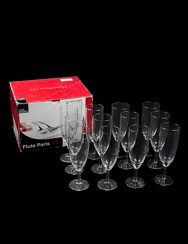 ROYAL LEERDAM Flute Paris kuohuviinilasit, 12 kpl - Lasit - 10105569557 - 0