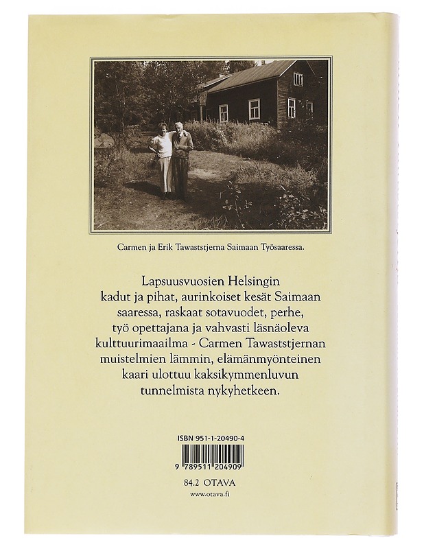 Elämän kultareuna - Carmen Tawaststjerna - Elämäkerrat ja muistelmat - 10105569565 - 1