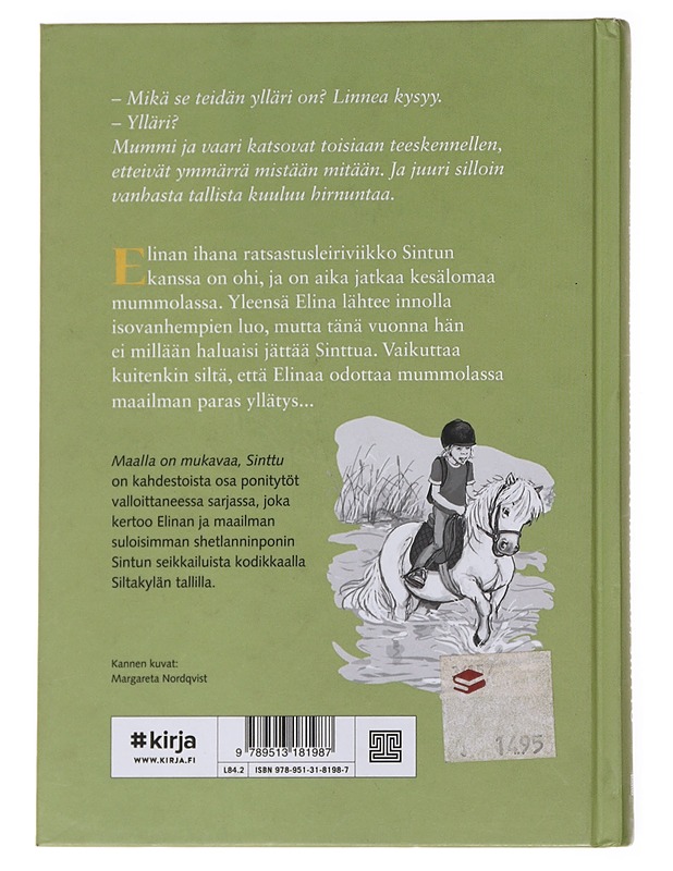 Maalla on mukavaa, Sinttu - Hallberg, Lin - Lastenkirjat - 10105569585 - 1