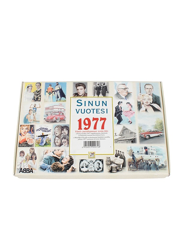 Sinun vuotesi 1977 -lahjapakkaus - Musiikki ja elokuvat - 10105569607 - 0