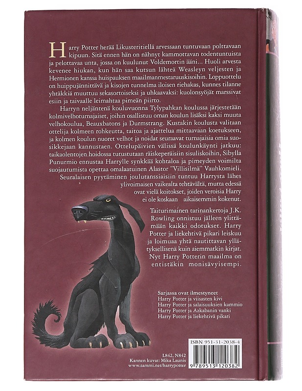 Harry Potter ja liekehtivä pikari - Rowling, J. K. - Fantasia- ja scifi - 10105569602 - 1