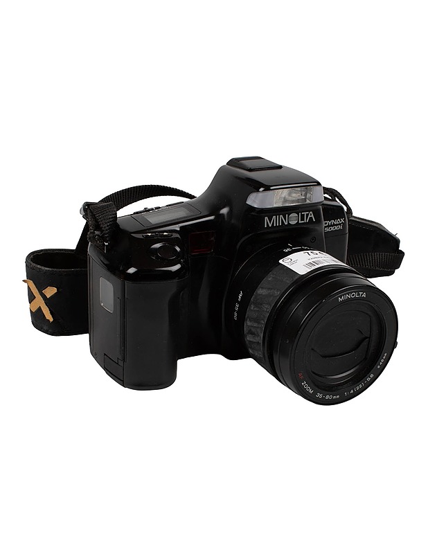 MINOLTA Dynax 5000i -filmijärjestelmäkamera + tarvikkeita  - Muu elektroniikka - 10105569610 - 5