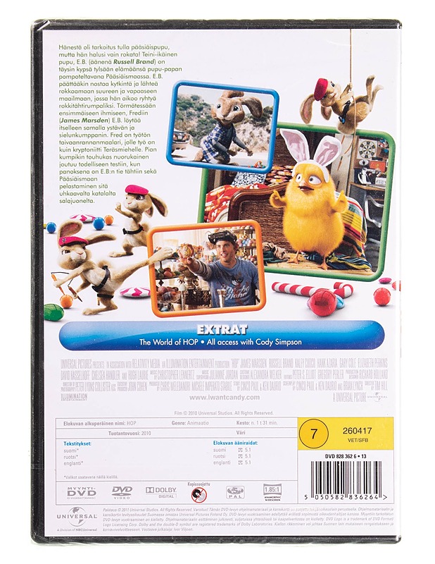 HOP - DVD - DVD-elokuvat - 10105569634 - 1