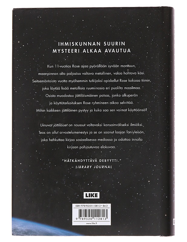 Uinuvat jättiläiset / Themis-kansioiden ensimmäinen kirja - Neuvel, Sylvain - Fantasia- ja scifi - 10105569654 - 1
