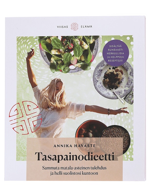 Tasapainodieetti / sammuta matala-asteinen tulehdus ja helli suolistosi kuntoon - Havaste, Annika - Ruokakirjat - 10105569666 - 0