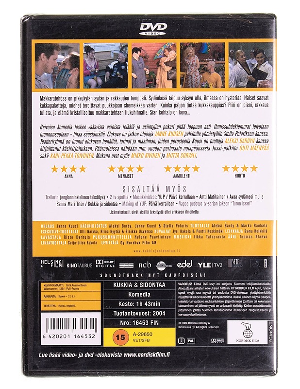 Kukkia & Sidontaa - DVD - DVD-elokuvat - 10105569667 - 1