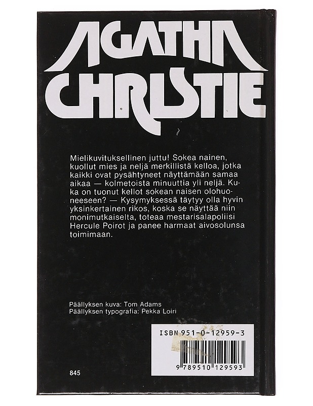 Kellot - Christie, Agatha - Romaanit ja novellit - 10105569669 - 1
