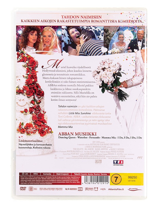 Tahdon naimisiin - DVD - DVD-elokuvat - 10105569676 - 1