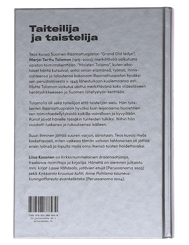 Marja-Terttu Tolamo, taiteilija ja taistelija - Liisa Kosonen - Elämäkerrat ja muistelmat - 10105569685 - 1