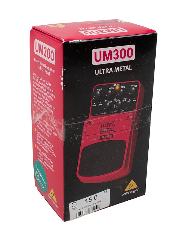 UM 300 Ultra Metal -efektilaite  - Vahvistimet ja soitintarvikkeet - 10105569688 - 0