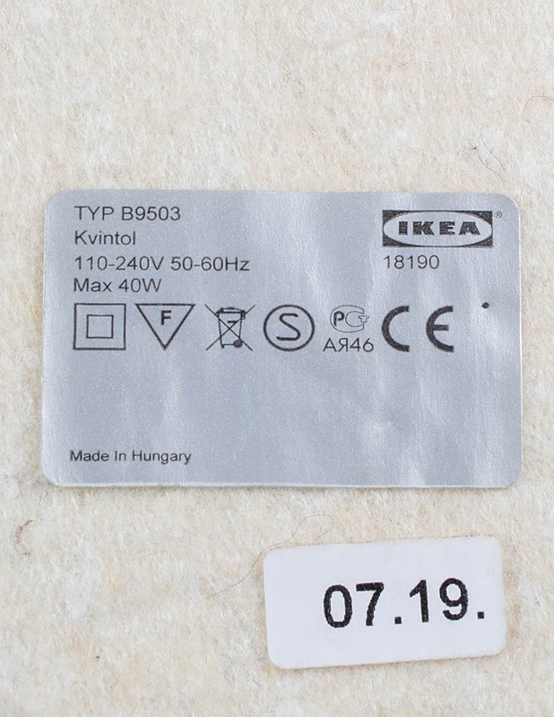 IKEA Kvintol B9503 pöytävalaisin - Valaisimet - 10105569692 - 2