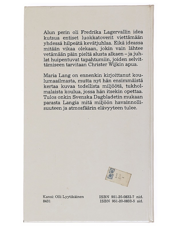 Meitä oli kolmetoista - Maria Lang - Jännitys ja dekkarit - 10105569696 - 1