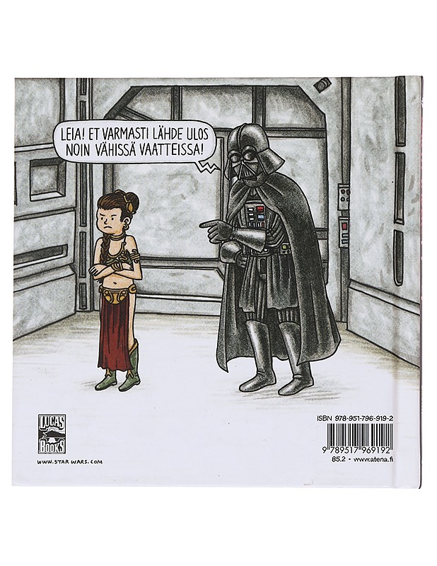 Darth Vader ja pikku prinsessa - Brown, Jeffrey - Lastenkirjat - 10105569711 - 1